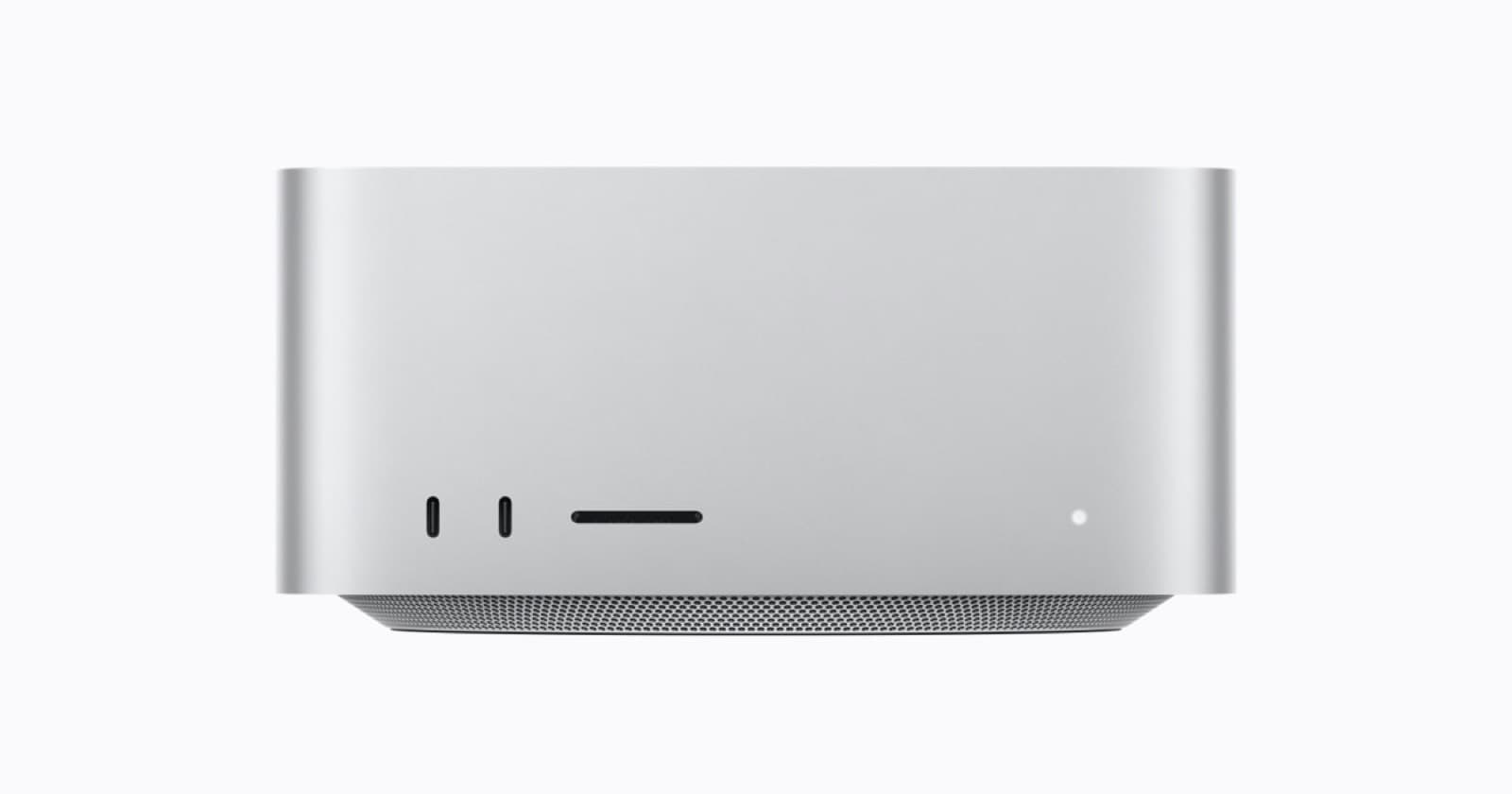 Image published with Apple Newsroom on the new Mac Studio with M5 Max and M5 Ultra
